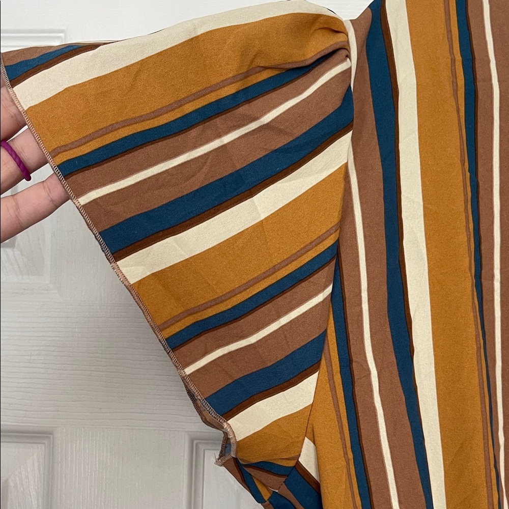 SHEIN Multicolor Striped Midi Dress - Picture 3 of 5